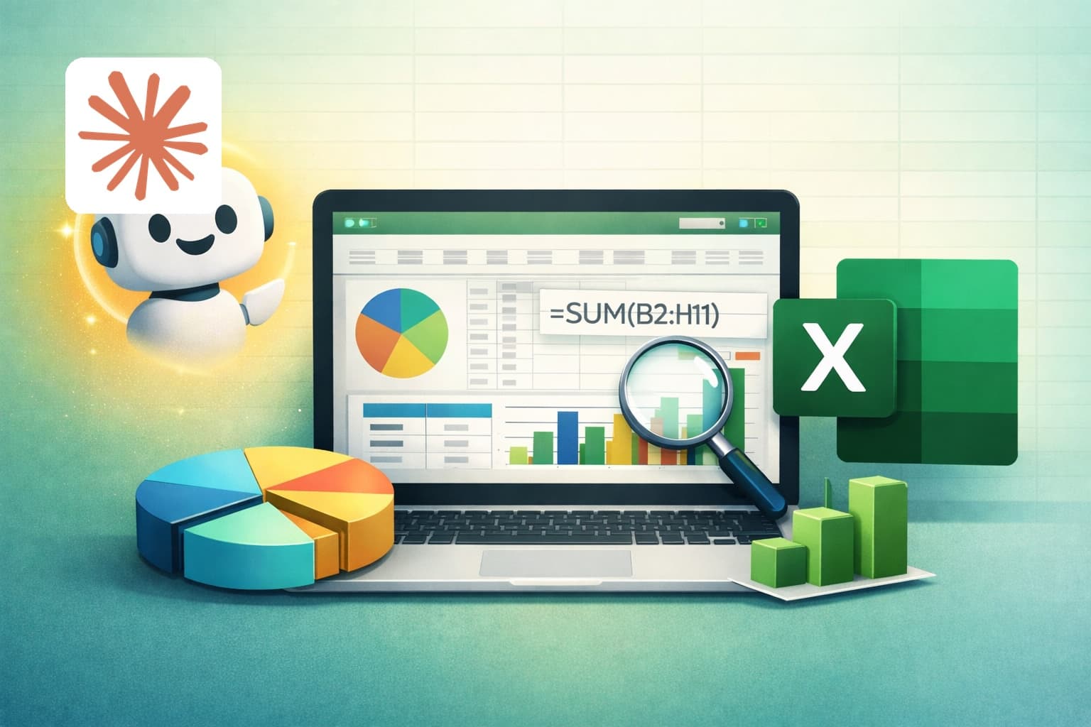 Claude داخل Excel: خطوة بخطوة